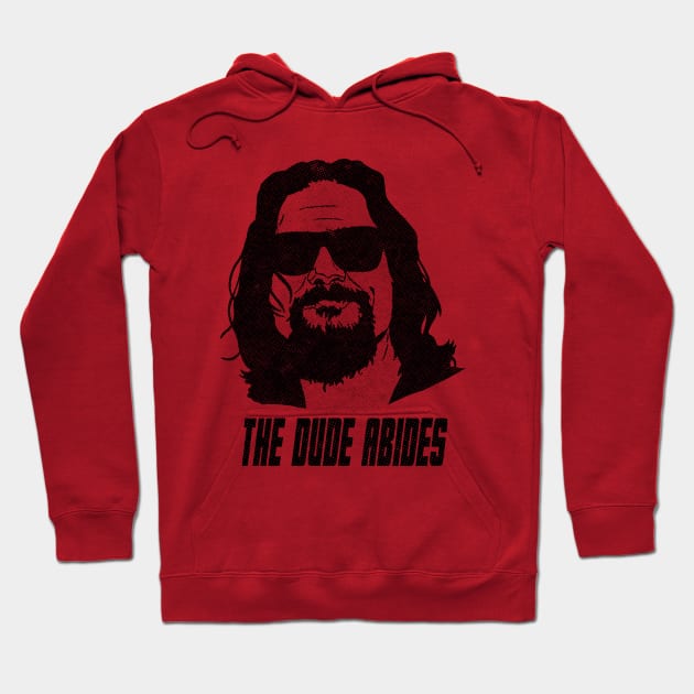 The Dude Abides The Big Lebowski Hoodie by SaverioOste